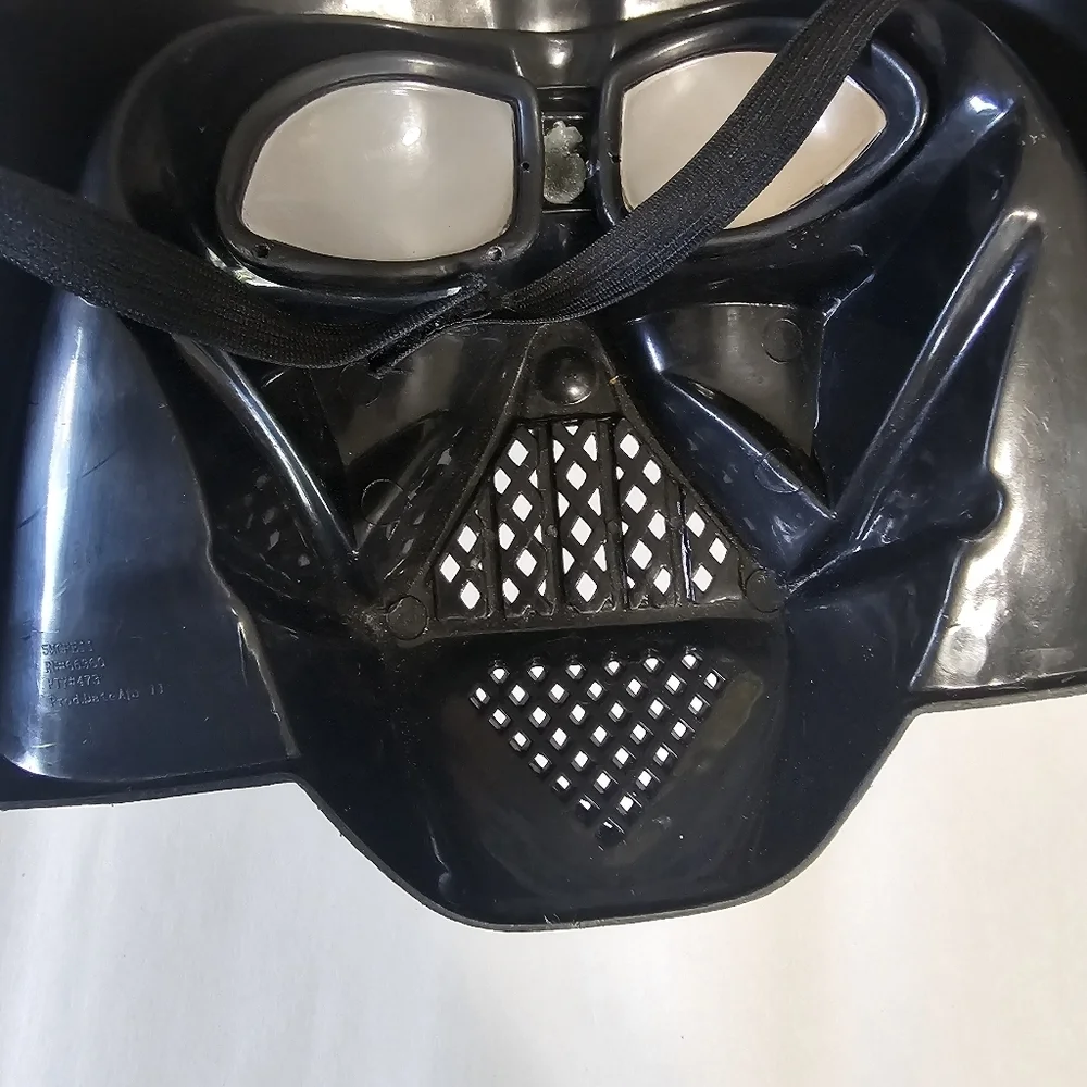Star Wars Darth Vader Halloween Costume Kids‎ Size Elastic Headband Hard Plastic - Picture 10 of 10